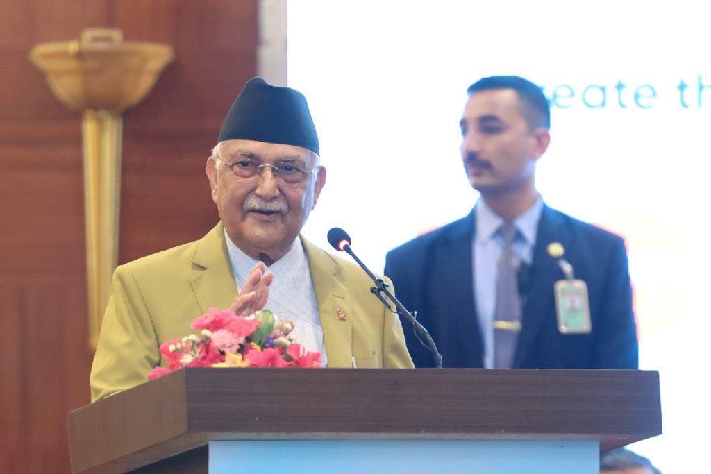 विवाह गरेर सन्तान जन्माउन युवालाई प्रेरित गर्न जरुरी छ : प्रधानमन्त्री