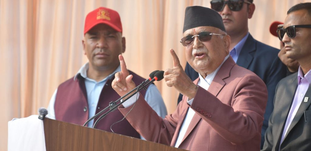 मैले सरकार छाडेपछि देश ड्राइभरबिनाको गाडीजस्तो बन्नेछ : ओली