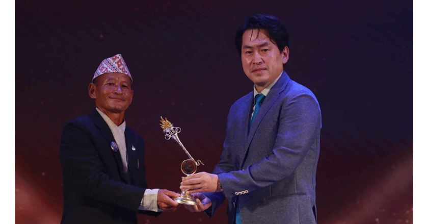 भलिबलका कुमार राईलाई स्पेशल अवार्ड