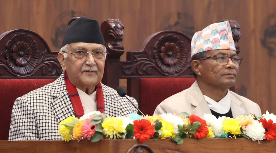 १७ महिना तोप हाने पनि सरकार ढल्दैन : प्रधानमन्त्री ओली