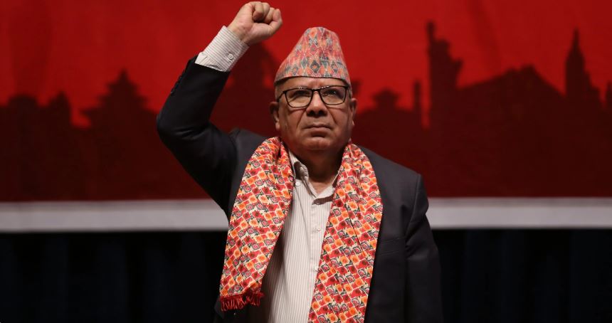 कम्युनिस्ट पार्टीमा सर्वसत्तावादी प्रवृत्ति बढ्दै जाने खतरा छ : माधव नेपाल