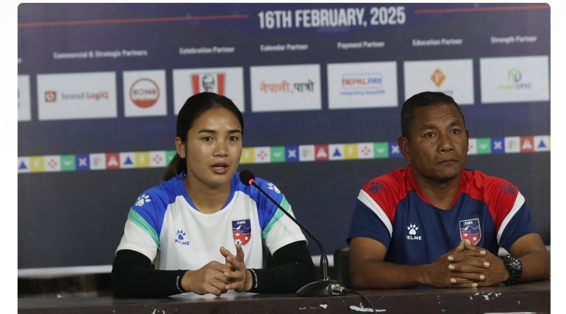 अन्तर्राष्ट्रिय महिला फुटबलका लागि नेपाली टोली तयार