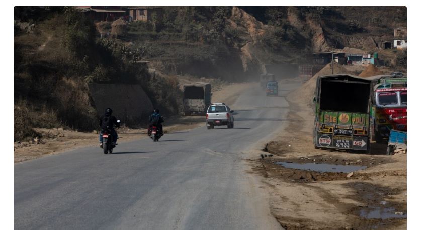 मलेखु–मुग्लिन सडकखण्ड आजदेखि साढे ५ घण्टा बन्द हुने