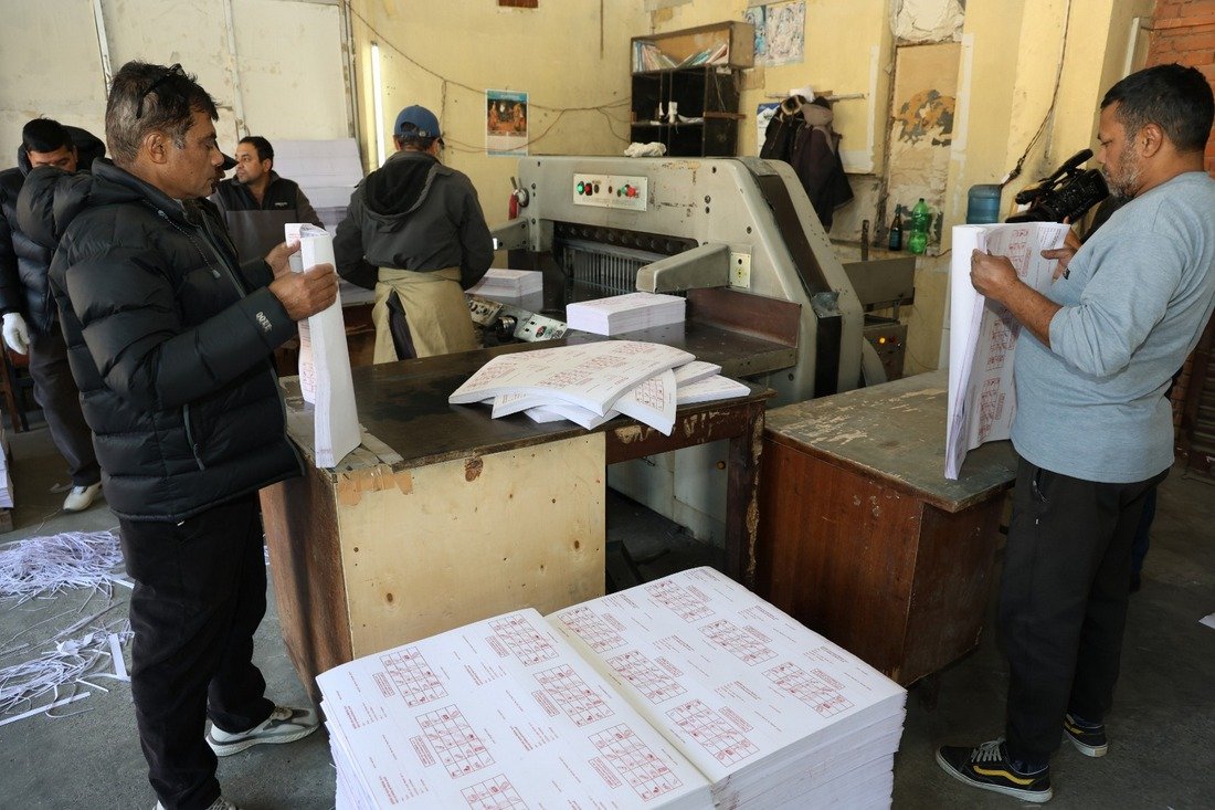 एक करोड ९१ लाख मतपत्र छपाइ सकियो, अब करिब १२ लाख बाँकी