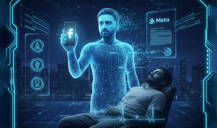 मेटाको पेटेन्ट एआईः जसले तपाईंको निधन भइसकेपछि पनि गर्न दिनेछ सामाजिक सञ्जालमा पोस्ट र मेसेज