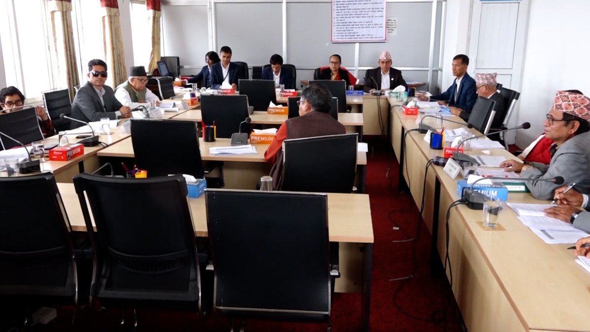 पानीजहाज विधेयकमाथि विधायन व्यवस्थापन समितिमा दफावार छलफल