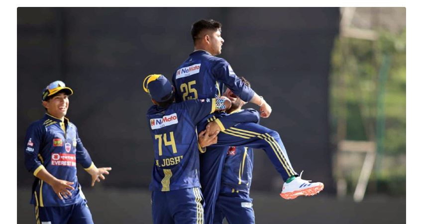 विराटनगर किंग्सले जनकपुर बोल्ट्सलाई ९ रनले हरायो