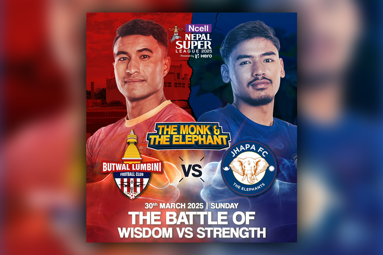 नेपाल सुपर लिगमा आज बुटवल लुम्बिनी र झापा एफसी भिड्दै