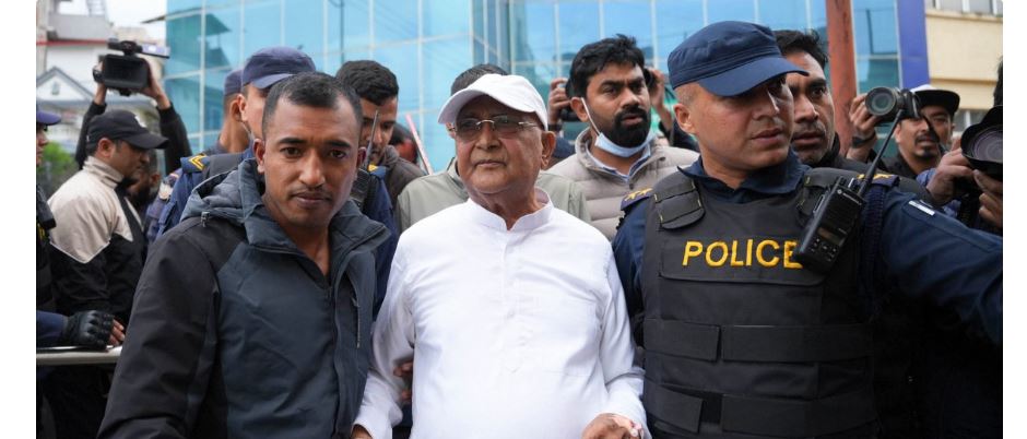 पक्राउ परेको १३ दिनमा ओलीलाई पत्नीको जिम्मा लगाइयो