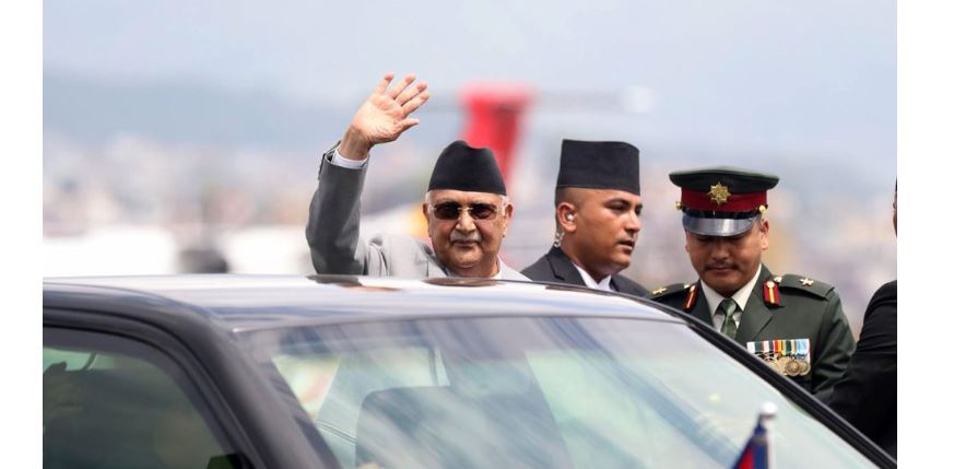 प्रधानमन्त्री ओली अमेरिका प्रस्थान