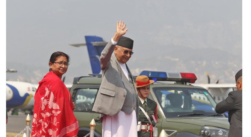 प्रधानमन्त्री ओली शनिबार स्पेन भ्रमणमा जाँदै