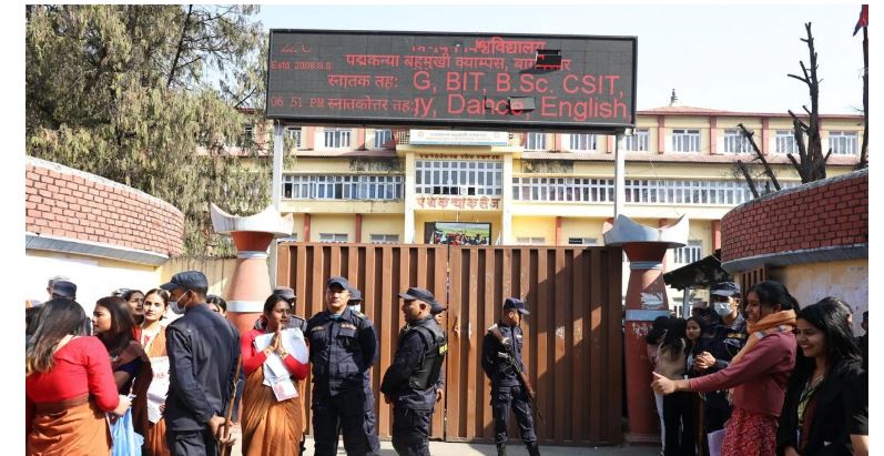 पद्मकन्या क्याम्पसमा स्ववियु निर्वाचनका लागि मतदान जारी