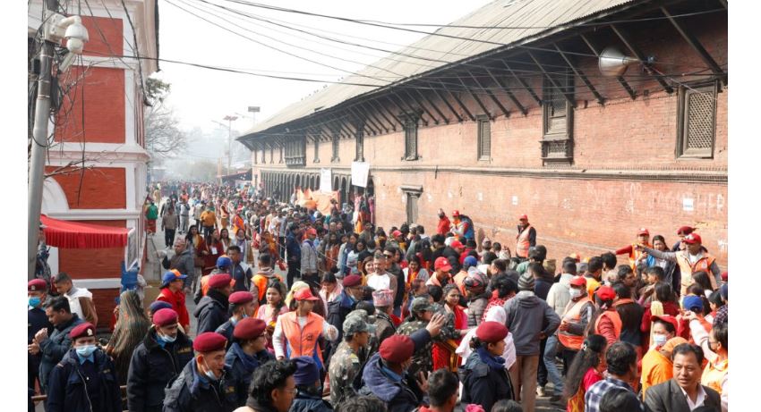 अवाञ्छित गतिविधि गरेको आरोपमा पशुपति क्षेत्रबाट ७५ जना पक्राउ