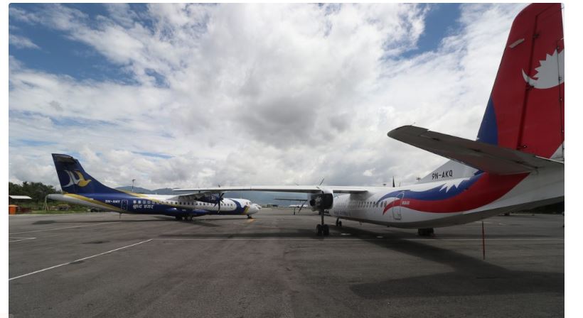 लाइट उपकरण बिग्रिंदा त्रिभुवन अन्तर्राष्ट्रिय विमानस्थलमा उडान/अवतरण प्रभावित