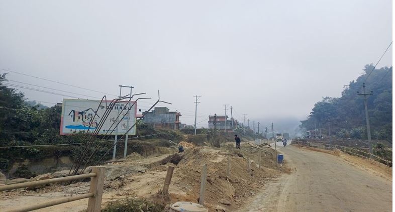 मुग्लिन–पोखरा सडक पाँच दिन अवरुद्ध हुने