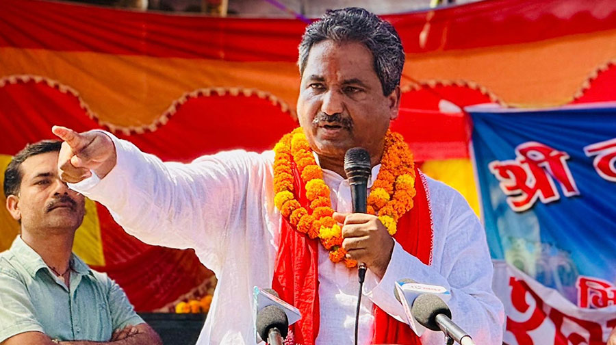 ठूला दलका नेतालाई बलपूर्वक विदाइ नगरे देश बन्दैन : प्रभु साह