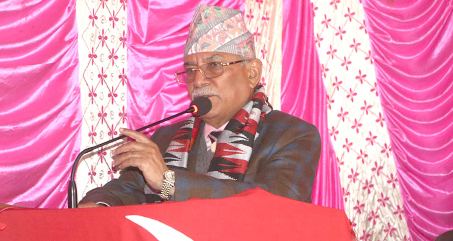 सम्पूर्ण शक्ति लगाएर पार्टीलाई आधारभूत वर्गतिर फर्काउँदैछु : प्रचण्ड