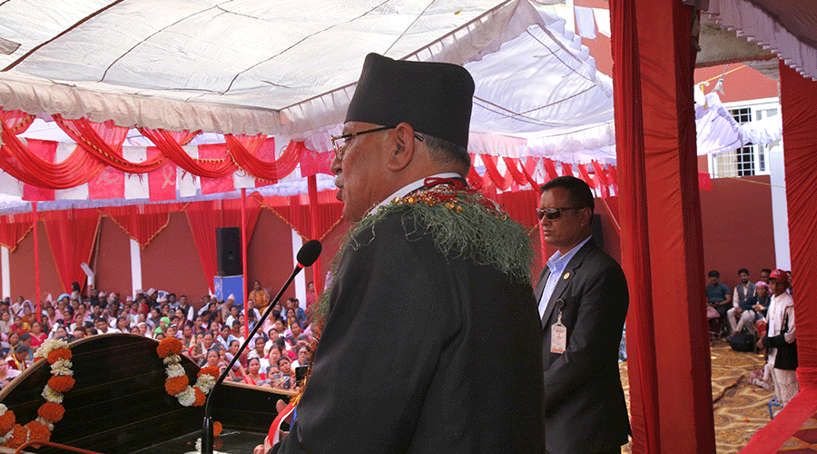 महिलाले बन्दुक उठाएकै कारण राजतन्त्रको अन्त्य भएर गणतन्त्र आएको हो : प्रचण्ड