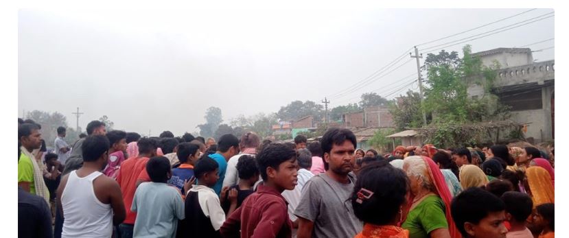 होली खेल्‍ने क्रममा छुरा प्रहारबाट युवकको हत्या, शव राखेर आफन्तको प्रदर्शन