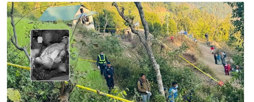 प्युठान दम्पती हत्या, बारीमा भेटियो रगत लतपतिएको घन