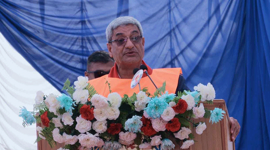 सशस्त्रका जवानलाई १६ वर्षमै पेन्सन दिने कानुन ल्याउँदैछौं : गृहमन्त्री