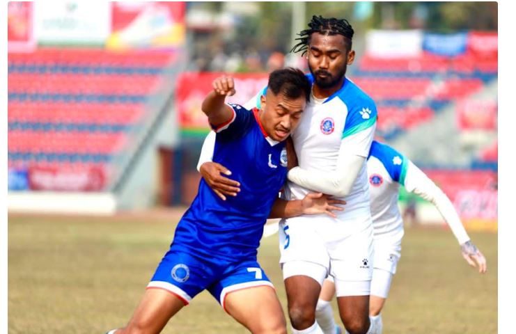 आहारारा पोखरा गोल्डकप : मछिन्द्रलाई टाइब्रेकरमा हराउँदै थ्रीस्टार सेमिफाइनलमा