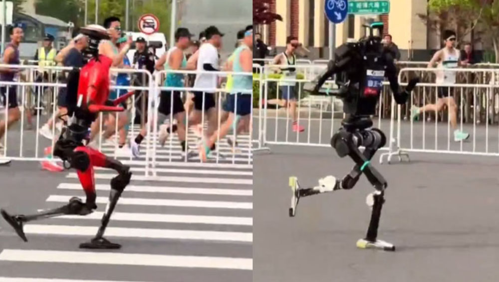 बेइजिङ हाफ म्याराथनमा रोबोर्टको किर्तिमान