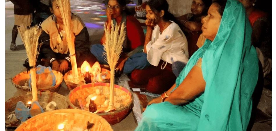 मिथिलाञ्चलमा सामा चकेवा पर्वको रौनक