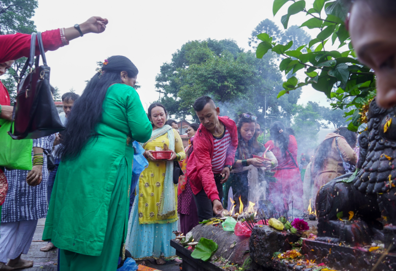 साउने सङ्क्रान्ति मनाइँदै
