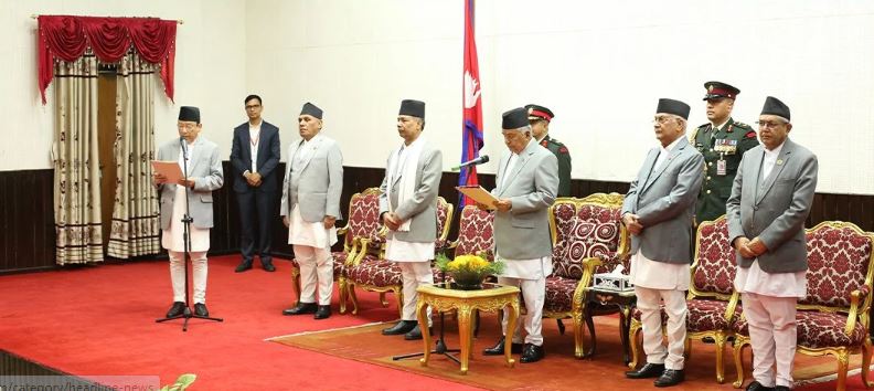 नवनियुक्त प्रधानन्यायाधीश राउतले लिए शपथ