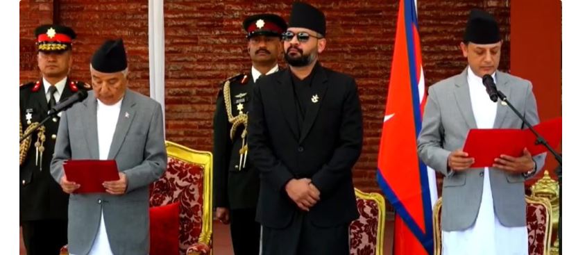 सभामुख डीपी अर्यालले लिए पद तथा गोपनीयताको शपथ