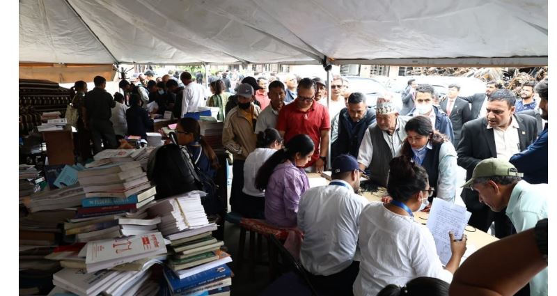 सर्वोच्चले थाल्यो टेन्ट टाँगेर सेवा