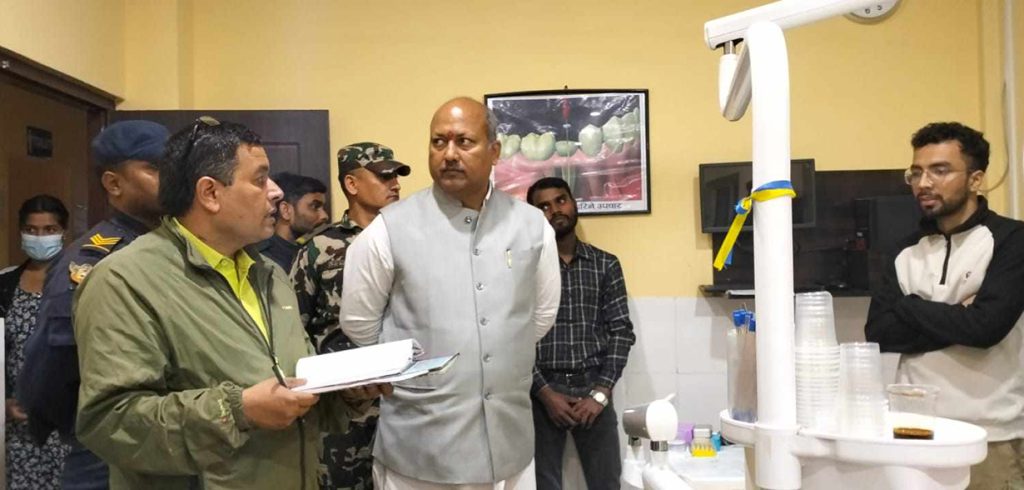 बर्दिबासका ८ अस्पतालमा अनुगमन, ५ वटा बन्द गर्न निर्देशन