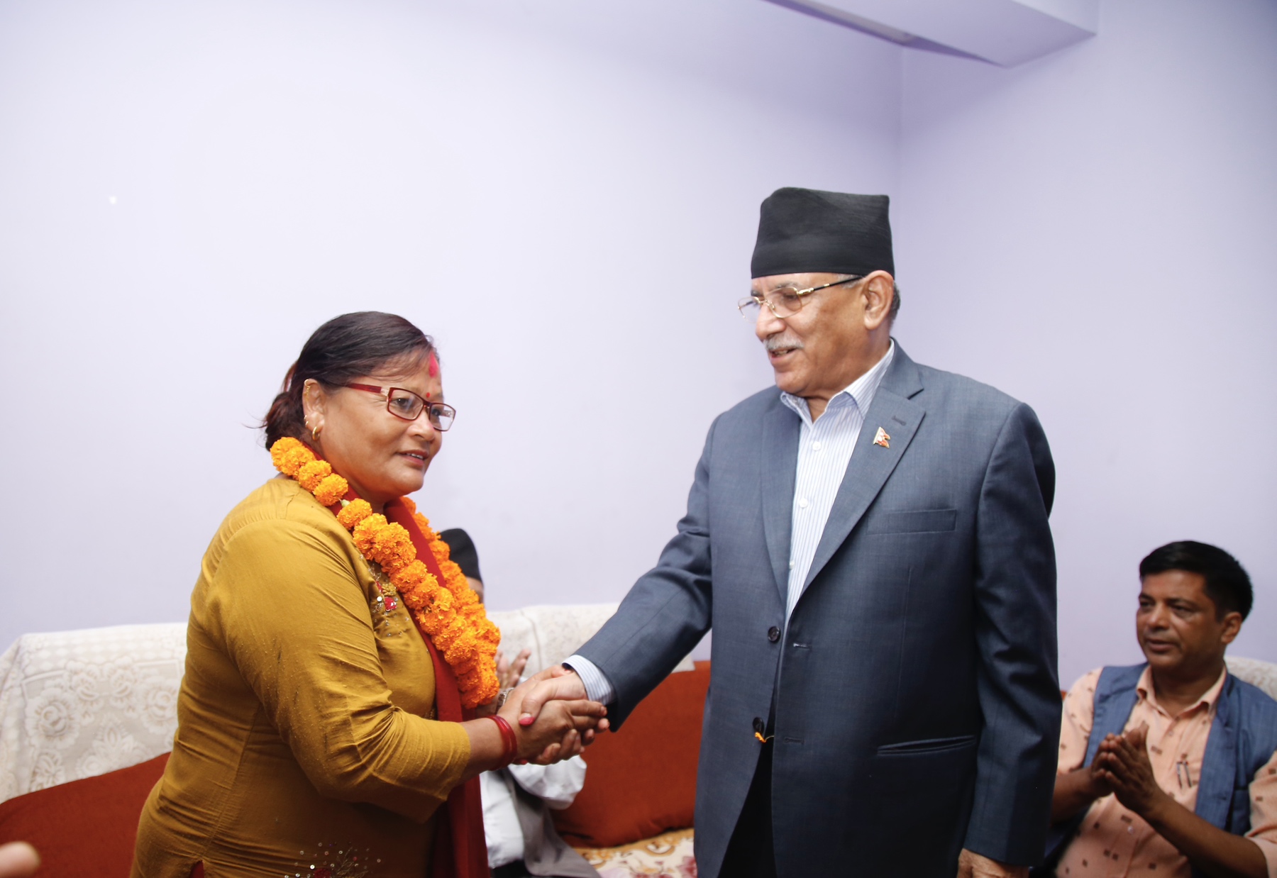 नेसपा नेतृ सुशिला श्रेष्ठ माओवादी केन्द्रमा प्रवेश