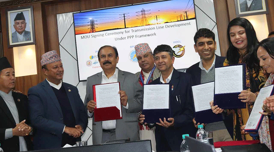 मुलुकमै पहिलो पटक सार्वजनिक–निजी साझेदारीमा प्रसारण लाइन निर्माण हुने