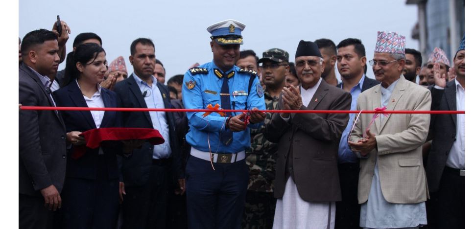 एसएसपीले गरे ग्वार्को ओभरपासको उद्घाटन