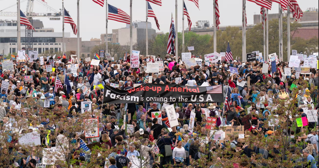 ट्रम्प नीतिविरुद्ध अमेरिकाभर ‘ह्यान्डस अफ’ आन्दोलन सुरु
