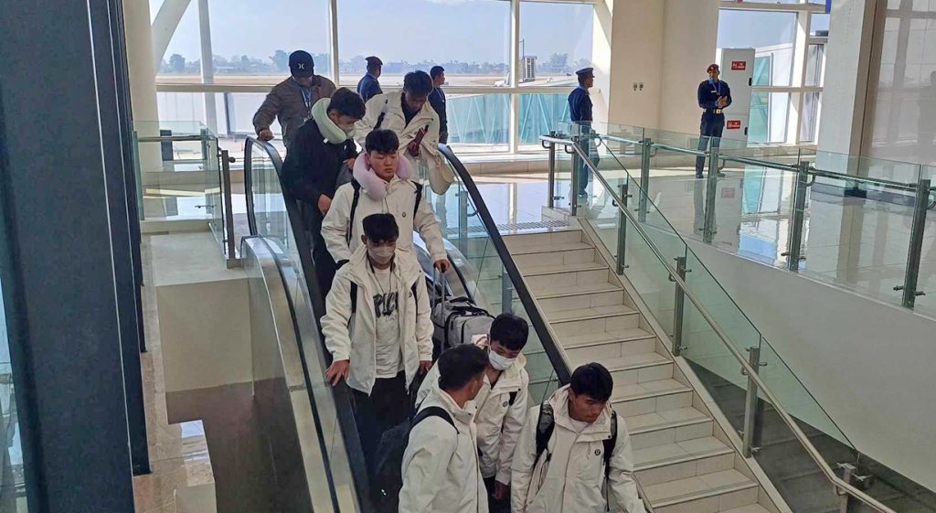 इन्टरनेशनल ड्रागनबोट फेस्टिभलमा सहभागी हुन पोखरा आइपुगे १२९ चिनियाँ खेलाडी